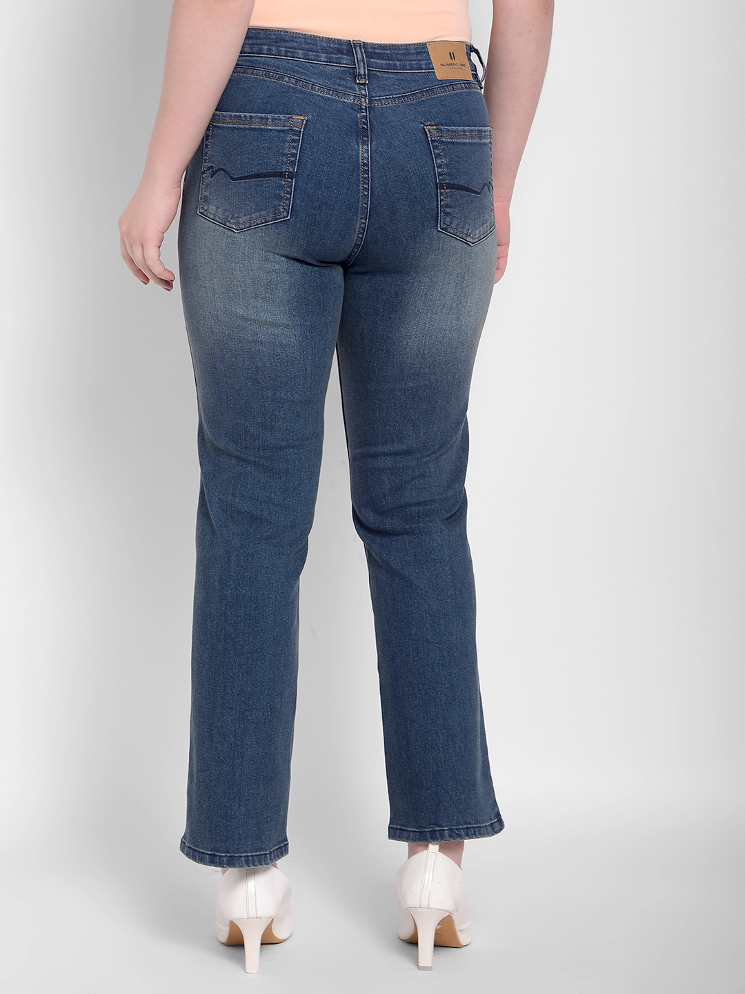 Numero Uno Women Solid Blue Jeans